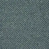 Muted teal fabric sample displaying a granular, heathered pattern with beige flecks; tightly woven texture with a nubby surface.