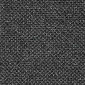 Dark gray textured fabric with a dense, repeating node pattern and heathered tonal variations, displaying a structured, durable weave.