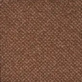 Brown granular texture with mottled beige and reddish tones, densely packed irregular elements resembling coarse woven fabric, neutral studio lighting.