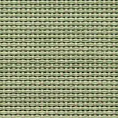 Woven synthetic texture in sage green and beige, displaying a uniform grid pattern; matte finish, durable appearance, with “ve – verde” text.