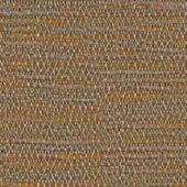 Textile pattern with muted terracotta, ochre, and dusty rose horizontal bands, featuring a dense, nubby weave and fibrous texture.