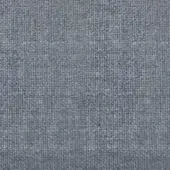 Cool blue woven fabric texture displays a dense twill weave with vertical and horizontal threads, creating a slightly mottled, durable appearance.
