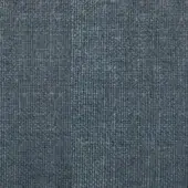 Textile sample 1105 petrol, vertical rib weave, muted blue-gray color, matte finish, dense and uniform texture, diffused lighting.
