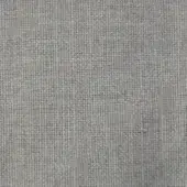 Gray woven textile with grid pattern, displaying a dense, uniform weave and matte finish, likely linen or natural fiber.