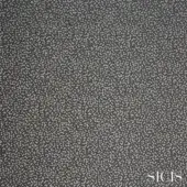 Sicis Nexus silver fabric swatch displaying a dense, repeating cross pattern in grayscale shades with a matte texture.