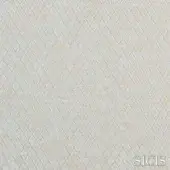 Sicis Trigono fabric, cream geometric texture with staggered diamond pattern, light beige and pale gray tones, subtle 3D effect.