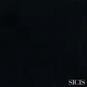 Dark granular texture with matte finish, displaying the “SICIS” logo in white sans-serif font at the lower right corner.