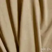 Vermont caramel leather texture with natural grain, folded planes, and subtle tonal variations; SICIS branding visible.