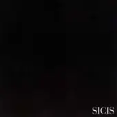 Black velvet textile sample displaying “SICIS” branding, with “edward velvet” and “edward black” text identifying material and color.