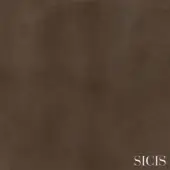 SICIS velvet texture sample in deep brown with a matte, mottled finish; includes “edward velvet” and “edward elephant” text.