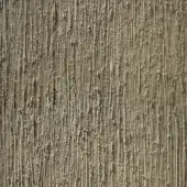 Beige striated texture, composite material with vertical grain, irregular grooves, matte finish; Sicis Vetrite Rigato Beige Cro Wh.