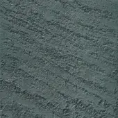 Sicis Vetrite texture sample, blue and petroleum with white, featuring irregular undulating waves and a matte, granular composite surface.