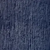 Blue Vetrite surface with vertical rigato pattern, featuring thin raised lines and a matte, striated texture; granular details visible.