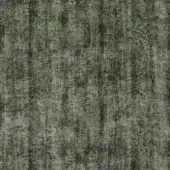 Aged concrete texture with mottled dark gray and olive green tones, displaying vertical striations and granular patterns evoking a forest aesthetic.