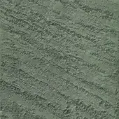 Mottled green texture with uneven peaks and valleys, resembling stucco or applied coating, displays a dense, organic pattern and diffused lighting.