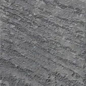 Grey vetrite texture sample displays undulating surface with granular aggregates, matte finish, and subtle tonal variations in layered grey tones.