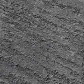 Sicis Vetrite texture, grey mottled glass, wavy pattern with tonal variations from silver to charcoal, rough tactile composite material.