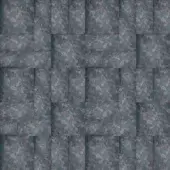 Grey stone tile texture with rectangular grid pattern, mottled silver and blue shades, layered structure, matte finish, and diffused lighting.