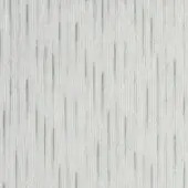 Textured wall covering in glacial tone with vertical gray streaks, linen-like matte finish, “sicis vetrite canapa sutra glacial” text.