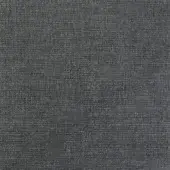 Dark gray textile sample with dense weave, uniform fiber pattern, and matte finish; labeled “sicis vetrite shadow tela dark.”