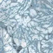 Sicis Vetrite turquoise texture displays a swirling, fractured pattern with turquoise, pale blue, white, black, and gray veins.