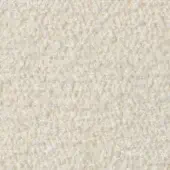 Creamy off-white looped pile fabric sample with a dense, nubby texture and subtle horizontal weave variations, matte finish.