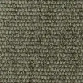 Olive green textile sample with a dense, square weave and heathered texture; matte finish suggests wool or wool-blend fabric, labeled emmi r759 col.