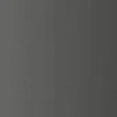 Brushed black galvanic texture sample displaying a consistent dark gray tone with subtle reflectivity and a smooth, uniform metallic finish.