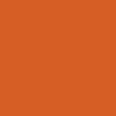 Signal orange ral 2010 color swatch, matte finish, uniform tone, digital sample, saturated hue, plain background, color reference.