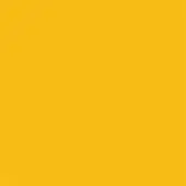 Flat yellow color field, warm golden hue with subtle saturation variations, matte finish, studio presentation, color sample swatch.