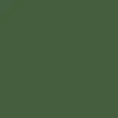 Dark olive green color swatch, matte finish, uniform tone, digital sample labeled "77 verde mimetico," solid background, consistent coloration.