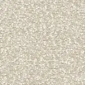 Creamy off-white woven fabric texture with a dense, rectilinear weave and matte finish, displaying subtle tonal variations and granular detail.