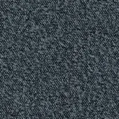 Charcoal gray fabric texture displaying a dense, granular pattern with speckled tonal variations and a rough, uneven surface composition.