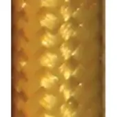Metallic gold hexagonal cell pattern with reflective finish, uniform grid structure, directional lighting, and warm saturated tones.