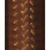 Dark brown repeating pattern of rounded, glossy shapes in a grid, with light reflections and a uniform dark brown background.
