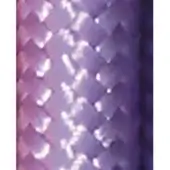 Repeating square textile pattern in purple and lavender tones with white highlights, dense weave, vertical orientation, and subtle sheen.