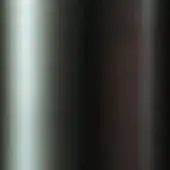 Brushed metallic gradient surface, bronze tone, vertical striations, diffused directional lighting, black background, smooth texture.