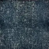 Dark teal woven textile with off-white speckled pattern, dense matte texture, and uniform surface displaying a slightly rough, artisanal appearance.