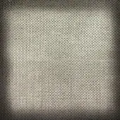 Neutral woven fabric with light beige and gray tones, dense square weave, darkened edges, soft diffused lighting, natural fiber texture.