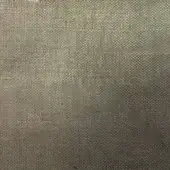 Olive green woven fabric texture displaying a dense grid pattern, matte finish, and consistent weave suggesting linen or a linen blend material.