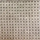 Textile sample, olive green and beige woven blend, dense grid pattern with textured surface and matte finish, studio shot co1007 col.