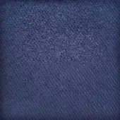 Blue fabric sample with looped pile texture, vertical ribbing, and co1010 col. 608 identification against a neutral backdrop.