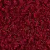 Dried hibiscus flowers, deep red color, uniform texture with granular appearance and diffused lighting throughout the composition.