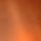 Gradient background of warm earthy tones, transitioning from muted orange to bright orange, with a soft textured and diffused visual structure.