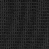 Black woven grid texture with a rectangular pattern, matte finish, and consistent dark framework creating a dense, uniform surface.