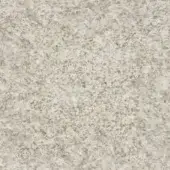 Cream shag texture with irregular fiber pattern, mottled off-white tone, and dispersed brownish-gray flecks creating a plush, dimensional surface.