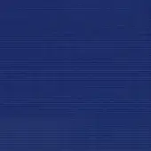Deep blue woven textile swatch displaying a linear pattern, consistent texture, and slight roughness with even lighting throughout the frame.