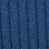 Dark blue looped cords create a dense, textured vertical pattern with subtle tonal variations and a nubby surface, evenly lit.