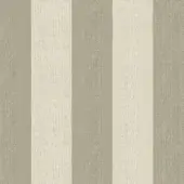 Vertical striped textile, olive-green and off-white linen blend, consistent width with textured weave; identified as c185 – mist white.