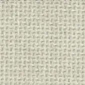 Off-white basketweave textile with a regular, dense pattern of interlaced threads and a matte finish, displaying subtle tonal variations.